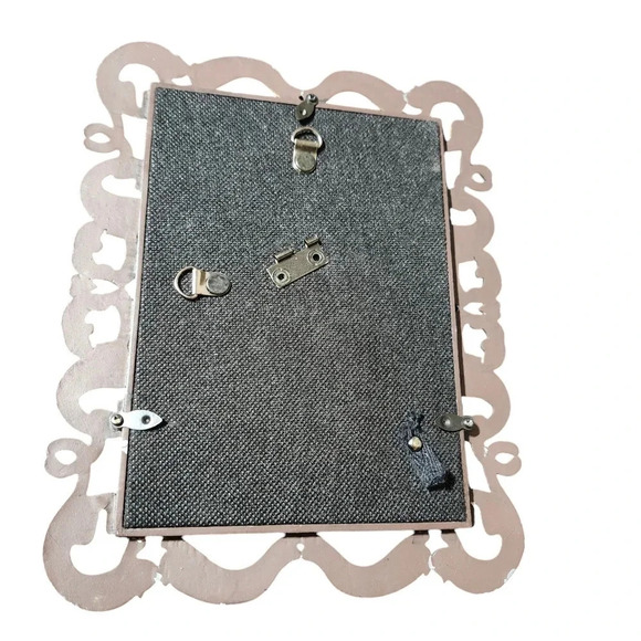 Cat Heart Fish Metal Picture Frame 5" x 7" - Picture 6 of 7